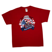 Load image into Gallery viewer, ABATE OF INDIANA “Spread Your Wings” Biker Souvenir Spellout Graphic T-Shirt
