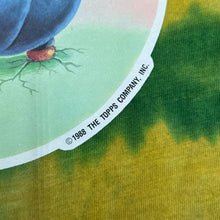 Load image into Gallery viewer, TOPPS “KISS ME!” Cartoon Bear Novelty Spellout Graphic Tie Dye T-Shirt