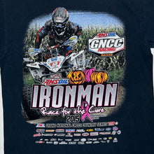 Load image into Gallery viewer, Amsoil IRON MAN “Race For The Cure” Quad Bike Motorsports Racing Graphic T-Shirt