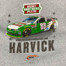Load image into Gallery viewer, NASCAR JR Motorsports “HARVICK” Hunt Brothers Pizza Racing T-Shirt