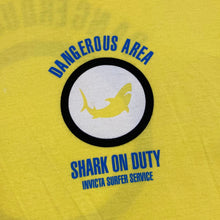 Load image into Gallery viewer, INVICTA "Dangerous Area" Shark On Duty Graphic T-Shirt