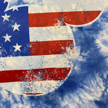 Load image into Gallery viewer, DISNEY Mickey Mouse USA Flag Logo Graphic Tie Dye T-Shirt