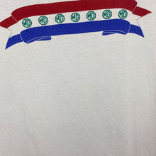 Load image into Gallery viewer, Lederman Rupp Co. “MG” Cars Motors Logo Scroll Graphic Single Stitch T-Shirt