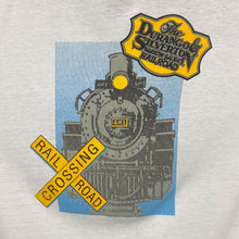 Load image into Gallery viewer, Velva Sheen DURANGO & SILVERTON RAIL ROAD Train Graphic Single Stitch T-Shirt