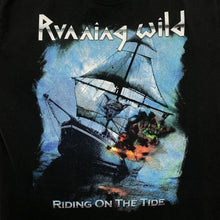 Load image into Gallery viewer, RUNNING WILD “Riding On The Tide” Speed Power Heavy Metal Band T-Shirt