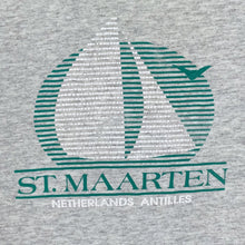 Load image into Gallery viewer, ST. MAARTEN “Netherlands Antilles” Souvenir Spellout Graphic Single Stitch T-Shirt