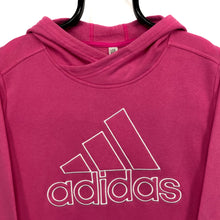 Load image into Gallery viewer, ADIDAS Classic Embroidered Big Logo Spellout Pullover Hoodie