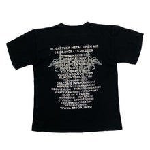 Load image into Gallery viewer, XI. BARTHER METAL OPEN AIR (2009) Graphic Metal Music Band Festival Lineup T-Shirt