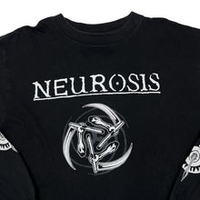 Load image into Gallery viewer, Vintage 90’s Tultex NEUROSIS Sickle Sludge Heavy Metal Band Long Sleeve T-Shirt