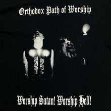 Load image into Gallery viewer, Forbidden Eye “Orthodox Path Of Worship” Heavy Black Metal Band T-Shirt