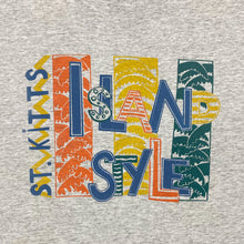 Load image into Gallery viewer, Hanes ST. KIT’S ISLAND STYLE Graphic Souvenir Single Stitch T-Shirt