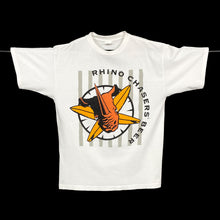 Load image into Gallery viewer, Murina RHINO CHASERS BEER Drinks Promo Spellout Graphic Single Stitch T-Shirt