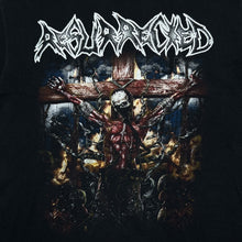 Load image into Gallery viewer, RESURRECTED “Hellcome Chaos Embrace Madness” Brutal Slam Grindcore Metal Band T-Shirt