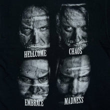 Load image into Gallery viewer, RESURRECTED “Hellcome Chaos Embrace Madness” Brutal Slam Grindcore Metal Band T-Shirt