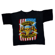 Load image into Gallery viewer, Vintage 90’s GUNS N ROSES “91-92” Glam Metal Hard Rock Band Single Stitch T-Shirt