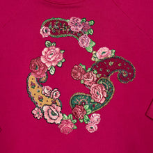 Load image into Gallery viewer, Vintage 90’s FOTL Handmade Floral Graphic Crewneck Sweatshirt