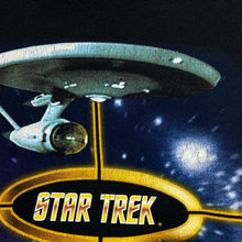 Load image into Gallery viewer, Screen Stars (2000) STAR TREK “Captain James T. Kirk” Sci-Fi TV Movie Graphic T-Shirt