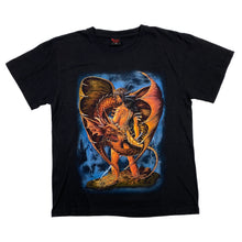 Load image into Gallery viewer, ROMAN TICIAM Gothic Fantasy Dragon Graphic T-Shirt