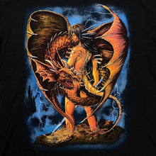 Load image into Gallery viewer, ROMAN TICIAM Gothic Fantasy Dragon Graphic T-Shirt