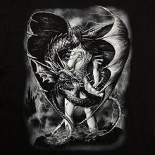 Load image into Gallery viewer, ROMAN TICIAM Gothic Fantasy Dragon Graphic T-Shirt