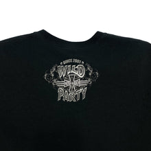 Load image into Gallery viewer, WILD PARTY “Motors & Beach” Biker Souvenir Spellout Graphic T-Shirt