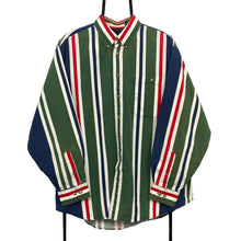 Load image into Gallery viewer, TRADER BAY Bold Colour Block Multi Striped Button-Up Long Sleeve Shirt