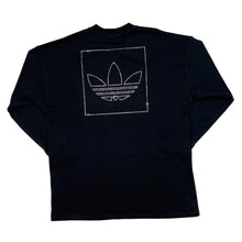 Load image into Gallery viewer, ADIDAS Diamanté Logo Longline Oversized Crewneck Sweatshirt