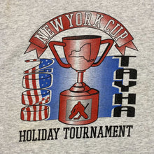 Load image into Gallery viewer, NEW YORK CUP (2000) “Holiday Tournament” Ice Hockey Sports Graphic T-Shirt