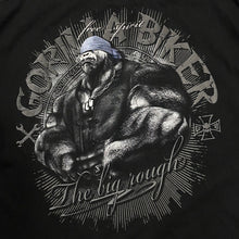 Load image into Gallery viewer, GORILLA BIKER "The Big Rough" Biker Graphic T-Shirt