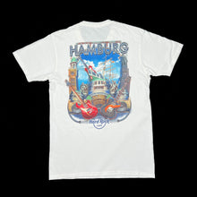 Load image into Gallery viewer, HARD ROCK CAFE “Hamburg” Souvenir Logo Spellout Graphic T-Shirt