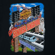 Load image into Gallery viewer, HARD ROCK CAFE “Sentosa, Singapore” Souvenir Logo Spellout Graphic T-Shirt