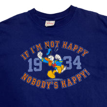 Load image into Gallery viewer, DISNEY "If I'm Not Happy" Donald Duck Graphic T-Shirt