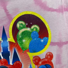 Load image into Gallery viewer, DISNEY “Florida 2010” Character Souvenir Graphic Tie Dye T-Shirt