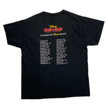 Load image into Gallery viewer, DISNEY ON ICE "75 Years Of Disney Magic" Souvenir T-Shirt
