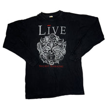 Load image into Gallery viewer, LIVE “Secret Samadhi” Graphic Spellout Alternative Rock Band Long Sleeve T-Shirt