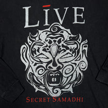 Load image into Gallery viewer, LIVE “Secret Samadhi” Graphic Spellout Alternative Rock Band Long Sleeve T-Shirt