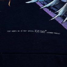 Load image into Gallery viewer, ROCK EAGLE (1997) “Proud Riders” Biker Eagle Spellout Graphic T-Shirt Vest