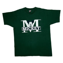 Load image into Gallery viewer, FOTL DISNEY “Mickey” Character Graphic Spellout Single Stitch T-Shirt