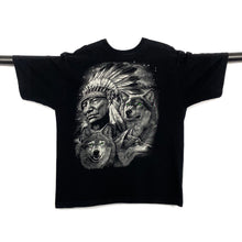 Load image into Gallery viewer, Vintage Native American Wolf Dream Catcher Nature Graphic T-Shirt