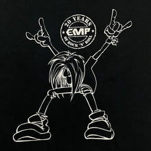 Load image into Gallery viewer, Anvil EMP “20 Years Of Rock ‘N’ Roll” Merch Record Label Band Music Black T-Shirt