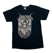 Load image into Gallery viewer, BAPTISM Graphic Spellout Finnish Satanic Heavy Black Metal Band T-Shirt