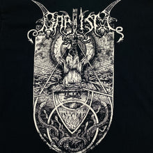 Load image into Gallery viewer, BAPTISM Graphic Spellout Finnish Satanic Heavy Black Metal Band T-Shirt