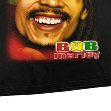 Load image into Gallery viewer, Vintage Bob Marley Rasta Reggae Tribute Music Band Black T-Shirt
