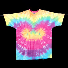 Load image into Gallery viewer, ANVIL Multi Colour Custom Tie Dye Blank Single Stitch T-Shirt