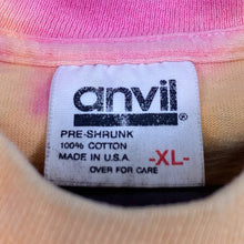 Load image into Gallery viewer, ANVIL Multi Colour Custom Tie Dye Blank Single Stitch T-Shirt