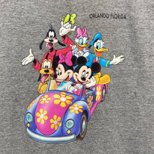 Load image into Gallery viewer, DISNEY “Orlando Florida” Souvenir Character Graphic Spellout T-Shirt