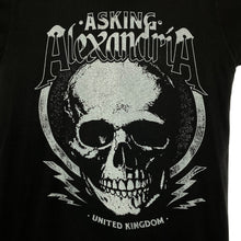 Load image into Gallery viewer, Asking Alexandria “United Kingdom” Metalcore Heavy Metal Band Black T-Shirt