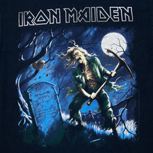 Load image into Gallery viewer, Hanes (2006) IRON MAIDEN “Here Lies A Man” Graphic Eddie Heavy Metal Band T-Shirt