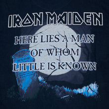 Load image into Gallery viewer, Hanes (2006) IRON MAIDEN “Here Lies A Man” Graphic Eddie Heavy Metal Band T-Shirt