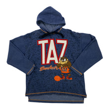 Load image into Gallery viewer, LOONEY TUNES “Taz Basketball” Character Spellout Graphic Pullover Hoodie
